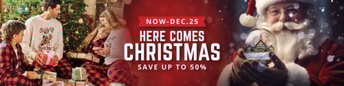 Save up to 50% at the Bass Pro Shops Here Comes Christmas Sale