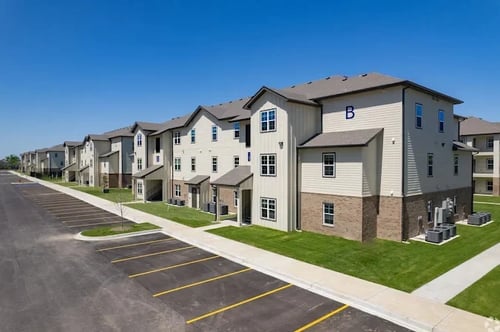 Row of Apartment Buildings at Beau Chene Lake Charles Apartments, Lake Charles