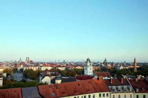 view from the hotel