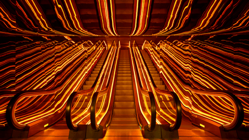 PUBLIC Hotel New York Escalators