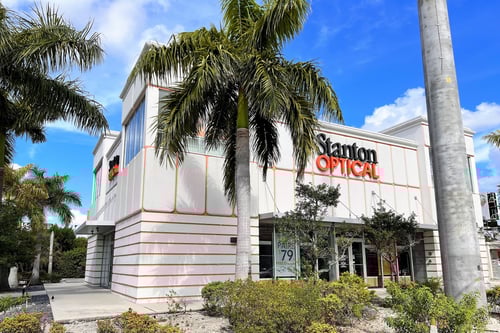 Storefront at Stanton Optical store in West Palm Beach, FL 33415