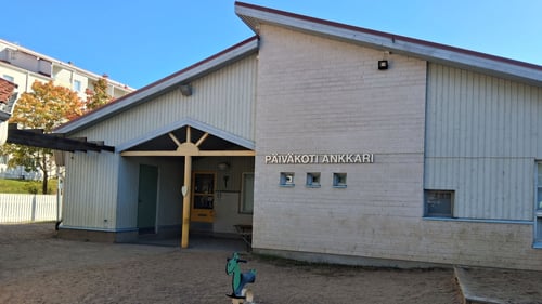 Ankkarin päiväkoti.