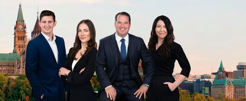 A picture of our team members