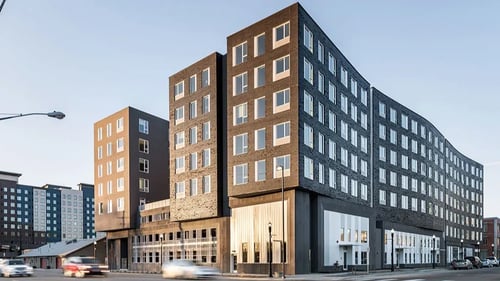 Property exterior at The Fowler Apartments in Boise, ID