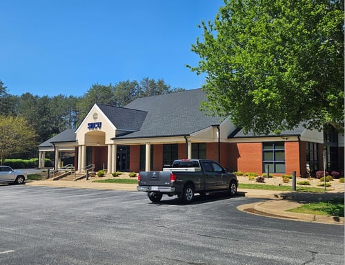 Outside view of the State Employees' Credit Union Rutherfordton branch
