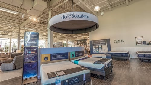 Batavia Slumberland Furniture sleep section
