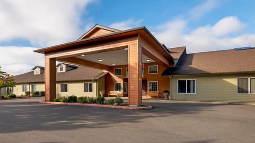 Brookdale Roseburg Entrance