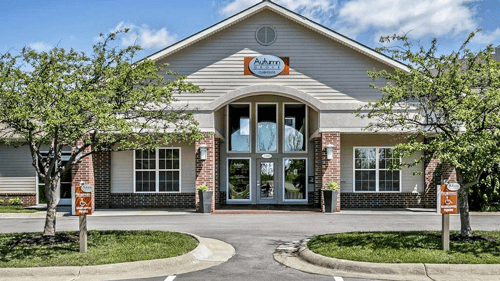 Property exterior at Autumn Grove Apartments, Omaha, NE, 68135