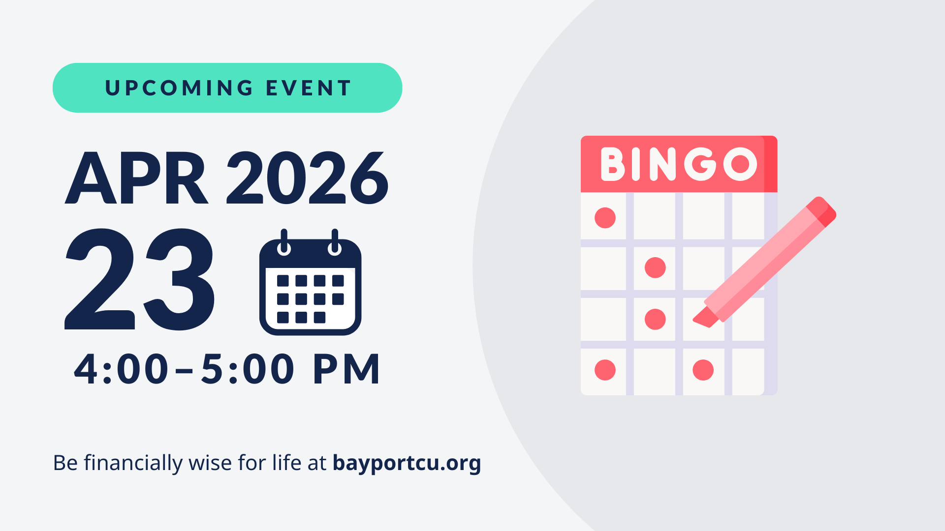 BINGO on April 23, 2026