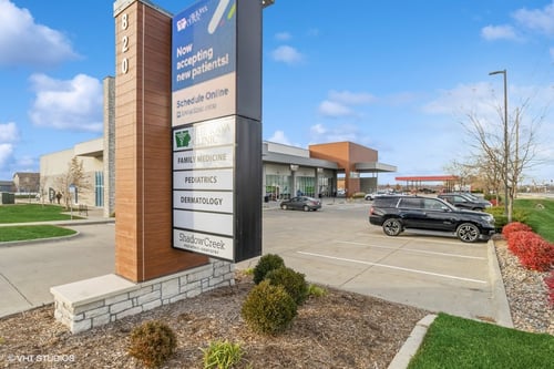 North Waukee Dermatology Clinic sign