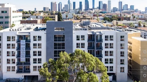 Apartment building at 422 South Lake, Los Angeles, CA