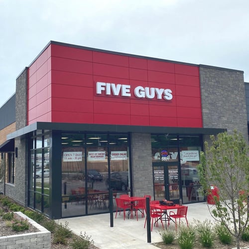 Five Guys at 5001 S. 76th St. in Greenfield Wisc.