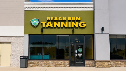 Beach Bum store front in Patchogue, NY