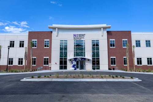 Building exterior of Novant Health Charleston Breast Center