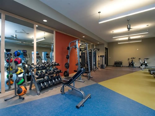 Fitness Centre at Eastside Heights Apartments in Nashville, TN 37206