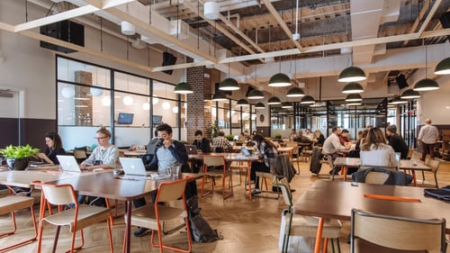 WeWork 134 N 4th St - Coworking space interior view