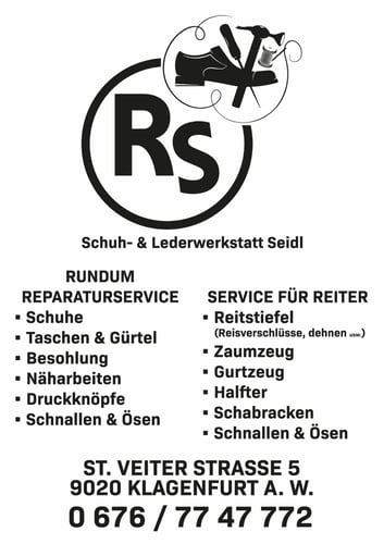 Schuh und Lederwerkstatt Roland Seidl in Klagenfurt am Wörthersee