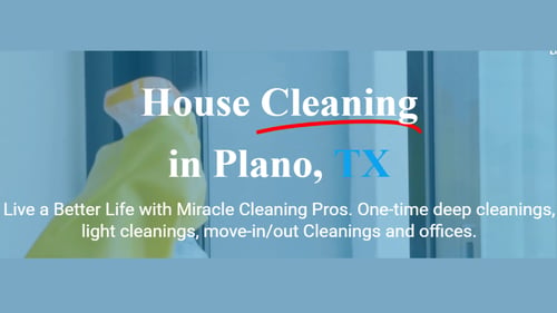 House Cleaning in Plano Texas