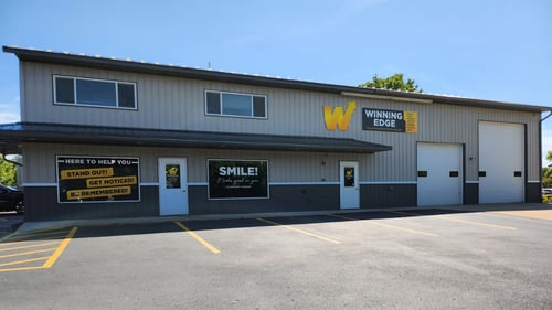 Storefront of Winning Edge Graphics
