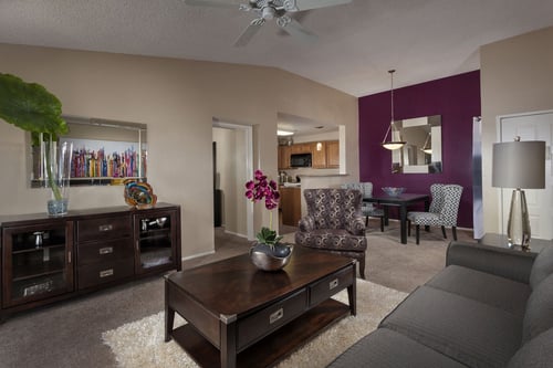 Sahara West Apartments - Living Room