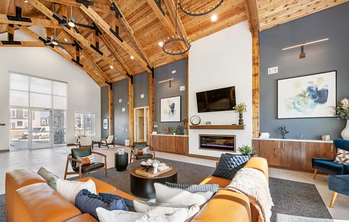 Community room at Ventura at Tradewinds, Midland, TX, 79706