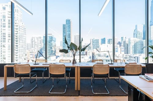 WeWork 448 North La Salle - Coworking space interior view