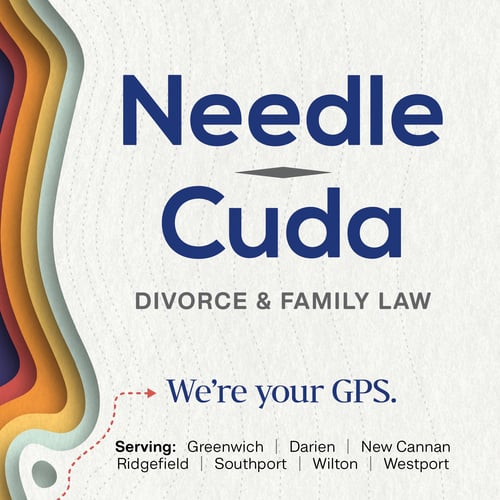 Needle | Cuda is a Fairfield County, CT Divorce and Family Law Firm offering highly personalized, savvy, and aggressive representation in all family issues such as divorce, alimony, custody, child support, relocation, post-judgment modification, represented divorce mediation, prenuptial & postnuptial agreements, and related appeals. Needle | Cuda is a “high touch” law firm that places a premium on first-classs client service. In the comfort of our welcoming Westport office, we discuss your situation thoroughly and provide the information and guidance you need to make a well-informed decision about how you’d like to proceed.