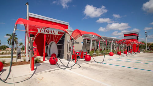 Tommy's Express Car Wash in Cape Coral, Florida on Kismet Pkwy.