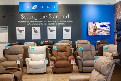 Bloomington Slumberland Furniture La-Z-Boy recliner chairs