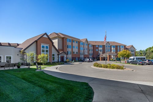 Maranatha exterior main entrance.