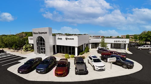 Russ Darrow Chrysler Dodge Jeep RAM of Madison building.