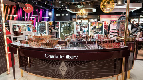 Dublin Airport Terminal 1 Charlotte Tilbury Makeup & Beauty Store