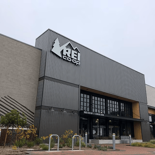 The front of the REI store in San Luis Obispo, California