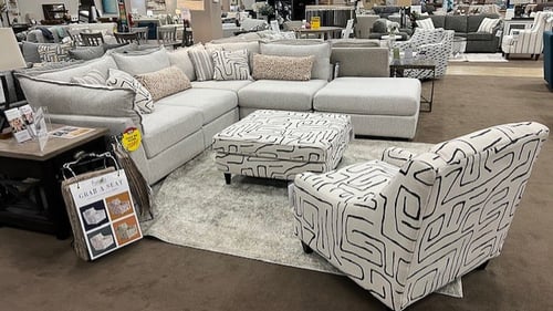 Muscatine Slumberland Furniture sectional