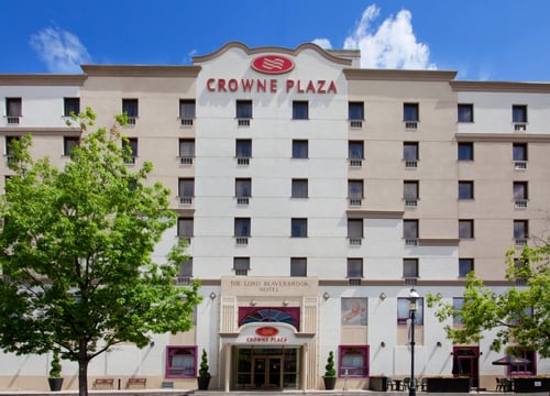 Stay in the 4-star Crowne Plaza Fredericton Lord Beaverbook Hotel