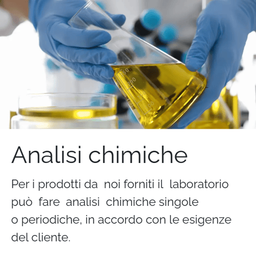 Analisi chimiche