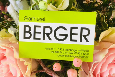 Gärtnerei Berger GmbH in Kirchberg am Walde