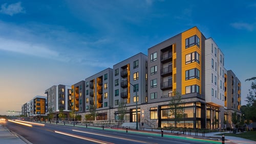 current midtown apartments exterior