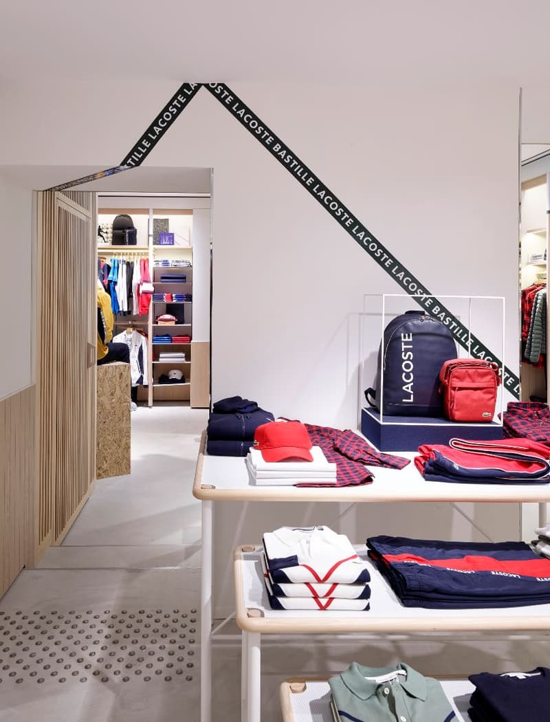 Lacoste Bastille - Intérieur