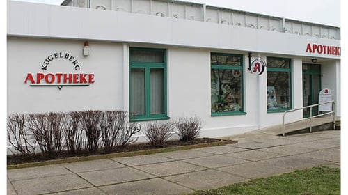 Aussenansicht der Kugelberg-Apotheke