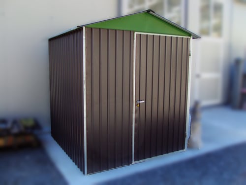 Box da giardino in metallo