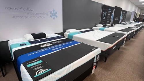 Thief River Falls Slumberland Furniture Tempur-Pedic mattresses