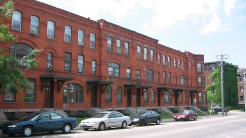 Building View at The Park Apartments in Minneapolis, MN
