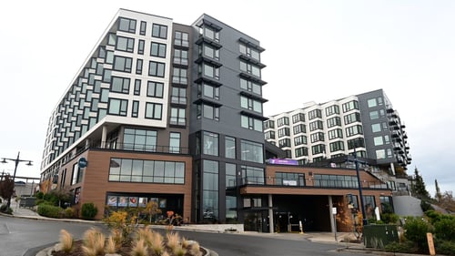 Exterior shot of the Marina Square Express YMCA