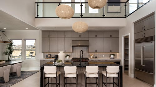 Stunning gourmet kitchens with exquisite finishes