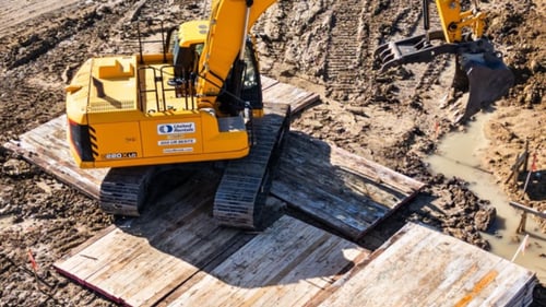 United Rentals Ground Protection Matting