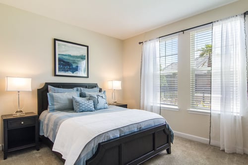 Bedroom at The Oasis at Manatee River in Bradenton, FL