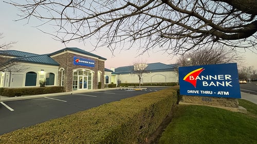 Banner Bank branch in Redding, California