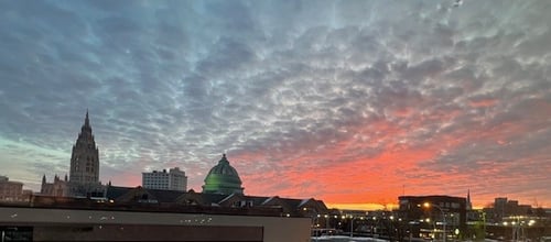 Sunrise in East Liberty