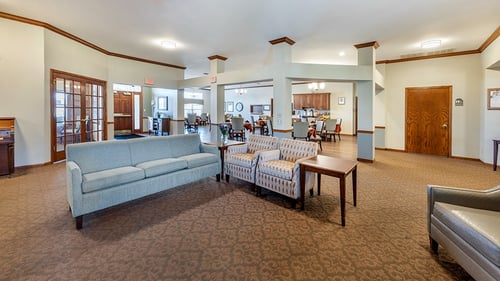 Brookdale Chikasha Seating Area